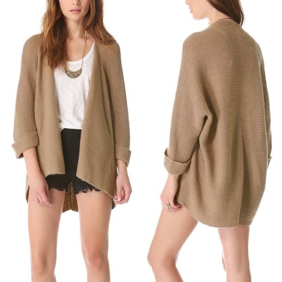 BROCHU WALKER Alpaca Wool City Cardigan OS - Picture 1 of 9